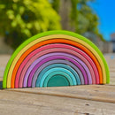 Large Pastel Rainbow Stacker