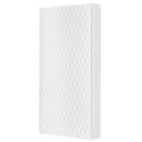 Breathable Full-Size Firm Foam Crib & Toddler Mattress - White