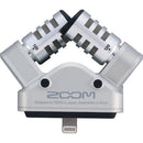 Zoom iQ6 Stereo X/Y Microphone for iOS Devices w/Lightning Connector