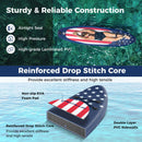 Inflatable Paddle Board With Removable Fin and Backpack-A