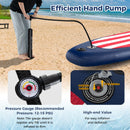 Inflatable Paddle Board With Removable Fin and Backpack-A