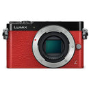 Panasonic Lumix DMC-GM5 Digital Camera with 12-32mm Lens (Red)
