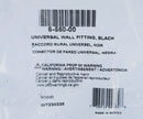 Jandy (Polaris) Vac-Sweep 3900 Sport Black Universal Wall Fitting 6-550-00