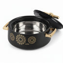 Cello Jewel 2500ml Insulated Inner Steel Casserole for Roti, Hotpot Serving Bowl with Lid Serve Casserole