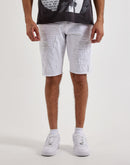 Jordan Craig Distressed Basic Denim Shorts