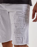 Jordan Craig Distressed Basic Denim Shorts