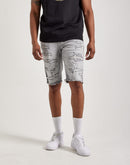 Jordan Craig Basic Distressed Denim Shorts
