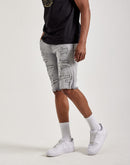 Jordan Craig Basic Distressed Denim Shorts