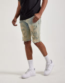 Jordan Craig Basic Distressed Denim Shorts