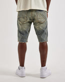 Jordan Craig Distressed Basic Denim Shorts