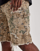 Jordan Craig Distressed Camo Carpenter Shorts