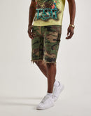 Jordan Craig Distressed Carpenter Shorts