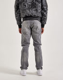 Jordan Craig Collins Distressed Straight Denim Jeans