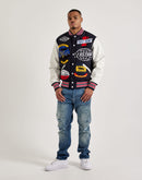 Jordan Craig Collins Distressed Straight Denim Jeans