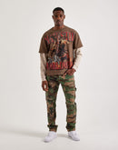 Jordan Craig Collins Distressed Carpenter Straight Pants