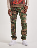 Jordan Craig Collins Distressed Carpenter Straight Pants