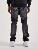 Jordan Craig Distressed Slim Collins Denim Jeans