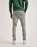 Jordan Craig Basic Sean Slim Distressed Denim Jeans