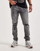 Jordan Craig Basic Sean Slim Distressed Denim Jeans