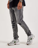 Jordan Craig Basic Sean Slim Distressed Denim Jeans