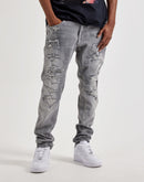 Jordan Craig Sean Slim Distressed Denim Jeans