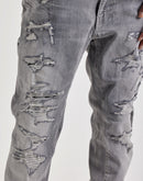 Jordan Craig Sean Slim Distressed Denim Jeans