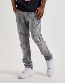 Jordan Craig Sean Slim Distressed Denim Jeans