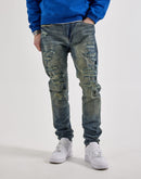 Jordan Craig Sean Slim Distressed Denim Jeans