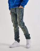Jordan Craig Sean Slim Distressed Denim Jeans