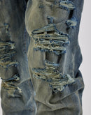 Jordan Craig Sean Slim Distressed Denim Jeans