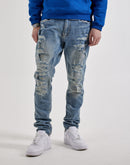 Jordan Craig Sean Slim Distressed Denim Jeans