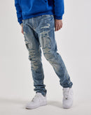 Jordan Craig Sean Slim Distressed Denim Jeans