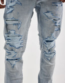 Jordan Craig Sean Slim Distressed Denim Jeans