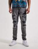 Jordan Craig Distressed Sean Slim Denim Jeans