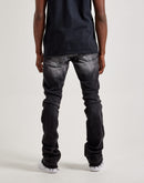 Jordan Craig Stacked Distressed Denim Jeans