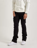 Jordan Craig Martin Stacked Distressed Denim Jeans