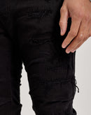 Jordan Craig Martin Stacked Distressed Denim Jeans