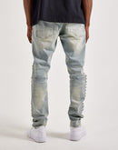 Kloud 9 Rhinestone Slim Denim Jeans