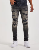Jordan Craig Distressed Sean Slim Denim Jeans