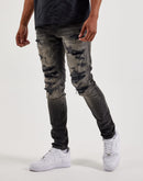 Jordan Craig Distressed Sean Slim Denim Jeans
