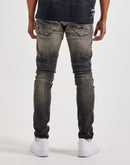 Jordan Craig Distressed Sean Slim Denim Jeans