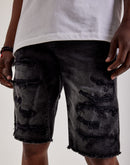 Jordan Craig Basic Distressed Denim Shorts