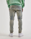 Jordan Craig Distressed Slim Denim Jeans