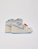Jordan Air Jordan 1 Retro High OG 'Psychic Blue and Pale Ivory’ Pre-School