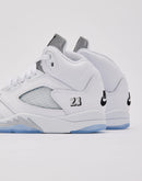 Jordan Air Jordan 5 Retro 'White Metallic' Pre-School
