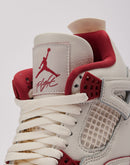 Jordan Air Jordan 4 Retro 'Pale Ivory and Tough Red'