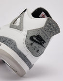 Jordan Air Jordan 4 Retro OG 'White Cement' Grade-School