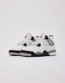 Jordan Air Jordan 4 Retro OG 'White Cement' Pre-School