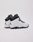 Jordan Air Jordan 10 Retro 'Light Steel Grey' Grade-School