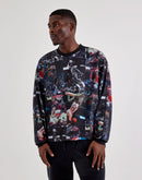 Jordan All-Over Print Crewneck Sweatshirt
